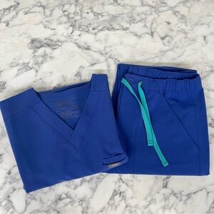 Figs scrub set color 1660 denim blue size XS